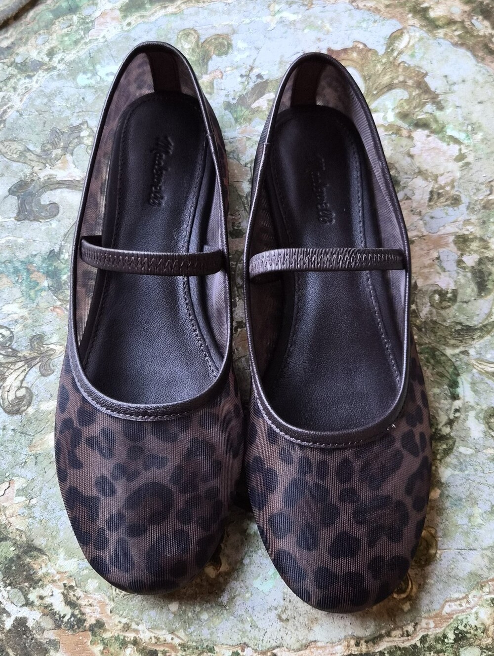 Madewell Mary Jane Mesh Ballet Flats Size 6.5 - Picture 1 of 2